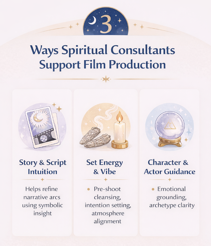 3 Ways Spiritual Consultants Support Film Production